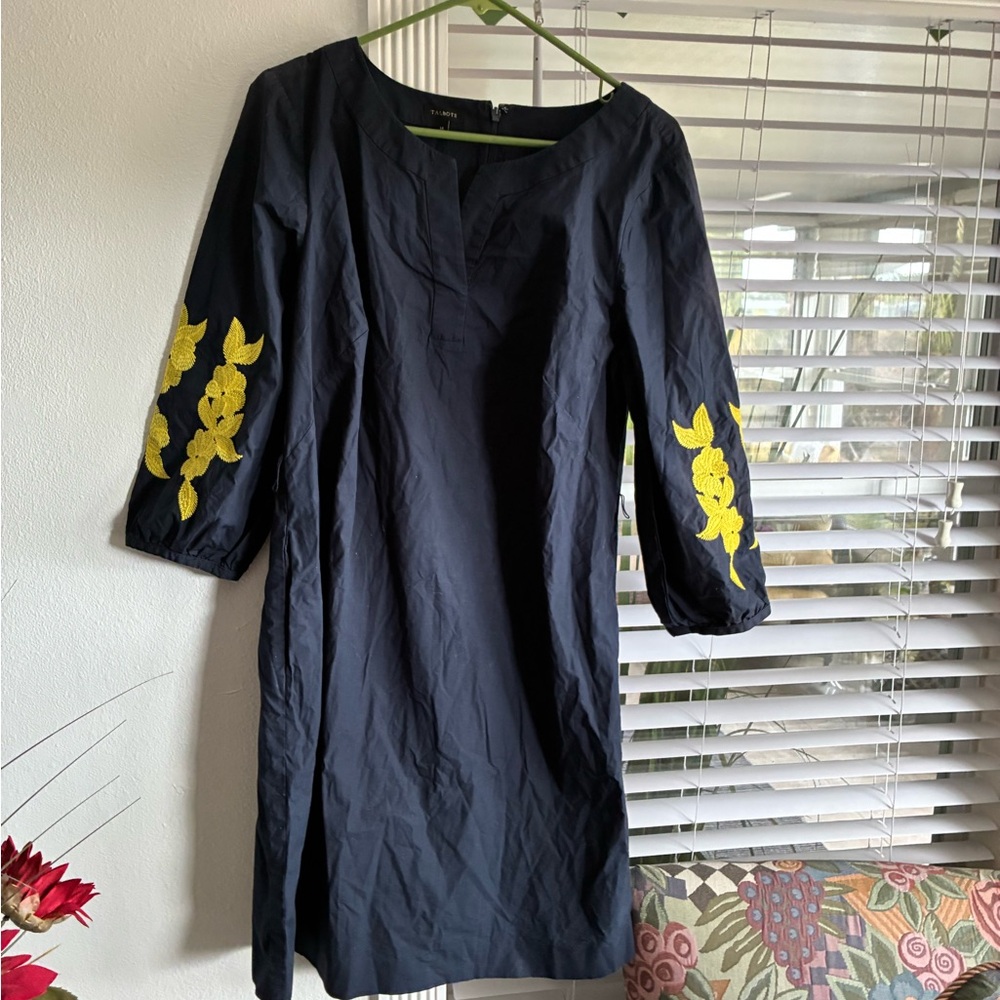 Talbots Navy dress Size 14